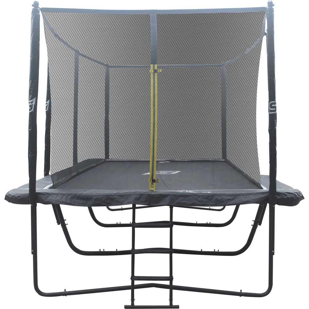 iSport Air Black 5,8 x 4 m 144 jousta trampoliini turvaverkolla