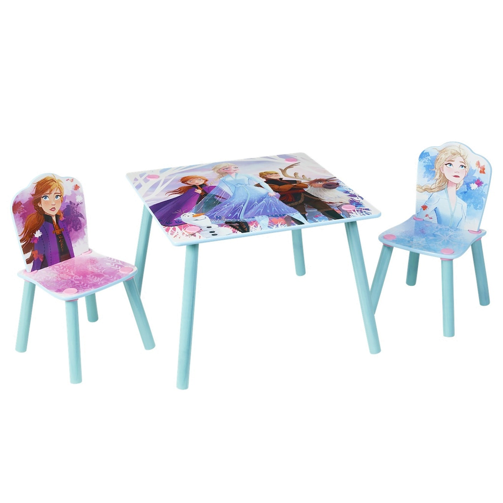Disney Frozen Lastenpöytä + 2 tuolia