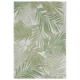 Vivace Flatweave Palm -sisustusmatto 170x120cm, vaaleanvihreä