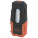 Mareld Giga 200RE Käsivalaisin magneetilla, ladattava USB IP54, musta/oranssi