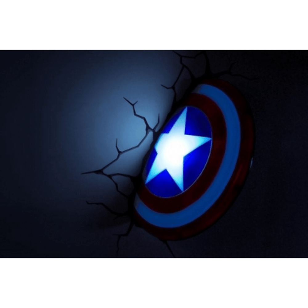 Yövalo 3D Captain America Shield Marvel CAPTAMSHIELD