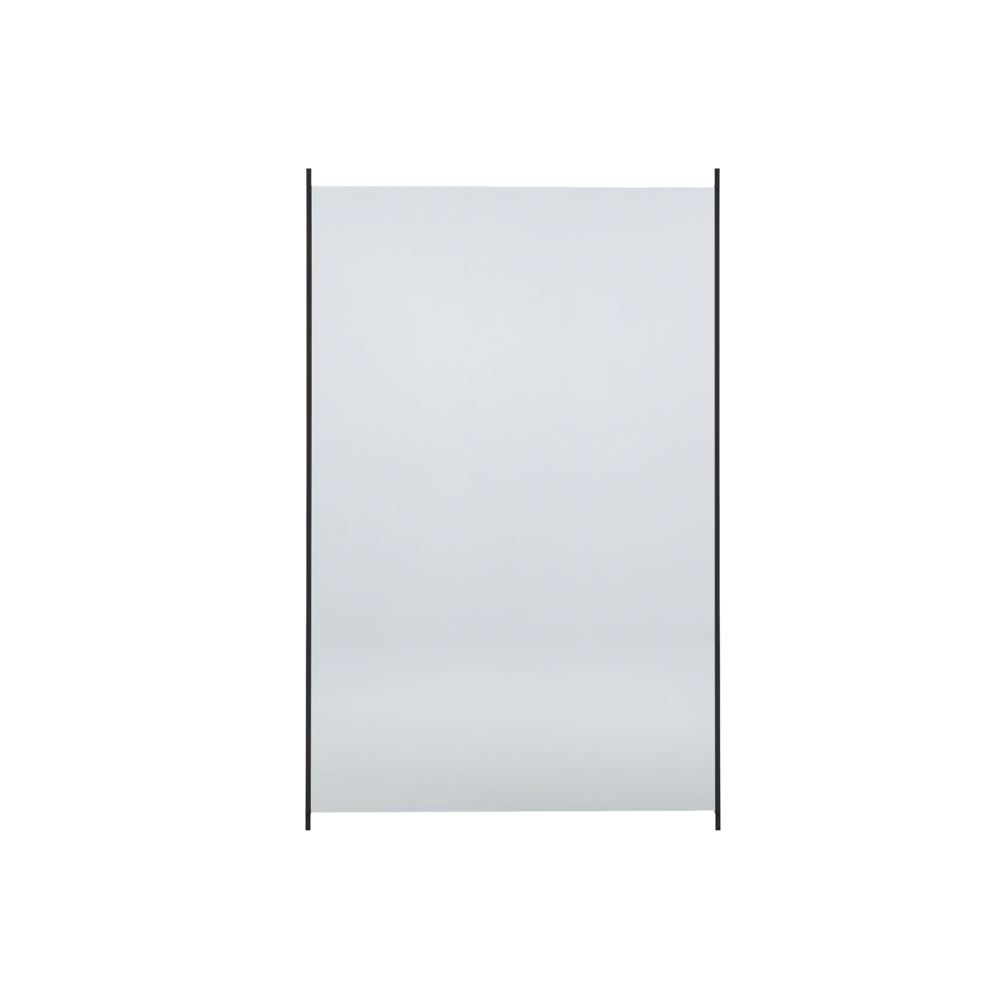 HORTUS Lasipaneeli alumiinitolpille, 150 x 100 cm, kirkas lasi