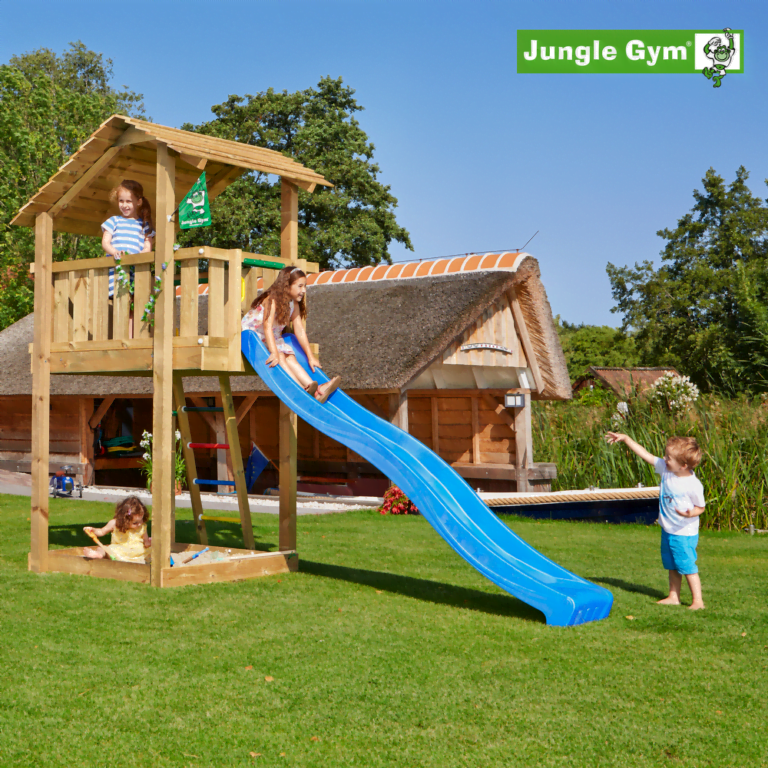 Jungle Gym Shelter leikkitornikokonaisuus sis. liukumäen