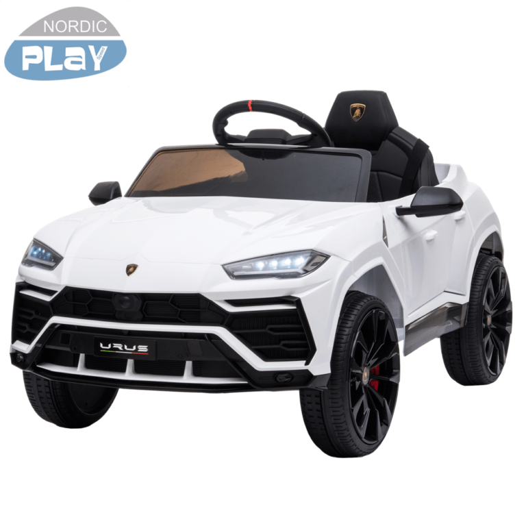 Sähköauto Lamborghini Urus 12V, NORDIC PLAY Speed valkoinen