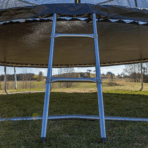 Maxbounce trampoliini turvaverkolla 4.6 m, sis. tikkaat, musta