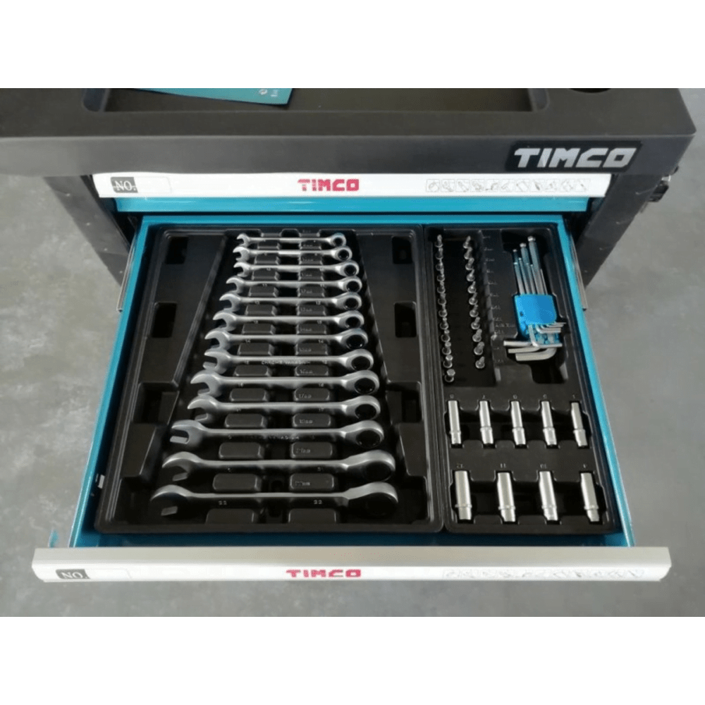 Timco Työkaluvaunu Työkaluilla 220-osaa 6ltk