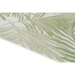 Vivace Flatweave Palm -sisustusmatto 170x120cm, vaaleanvihreä