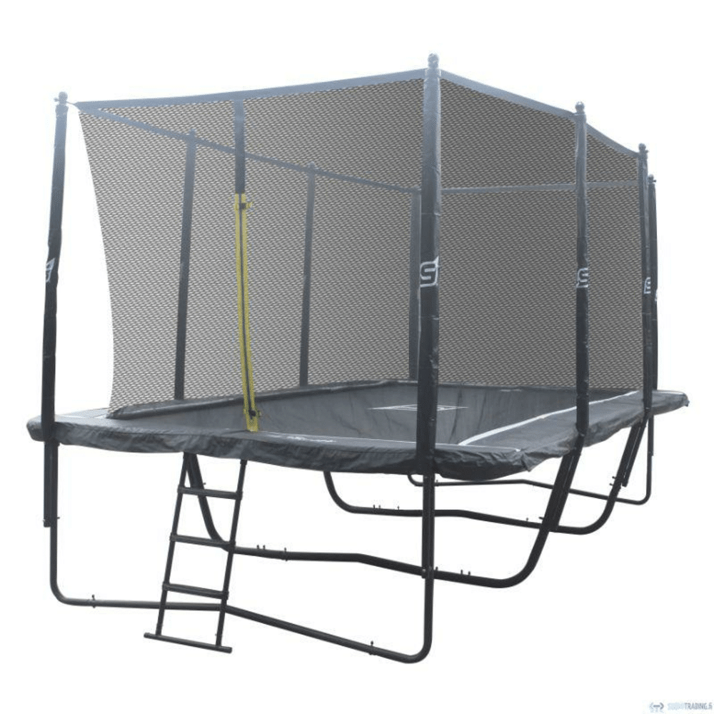 iSport Air Black 5,2 x 3m 120 jousta trampoliini turvaverkolla