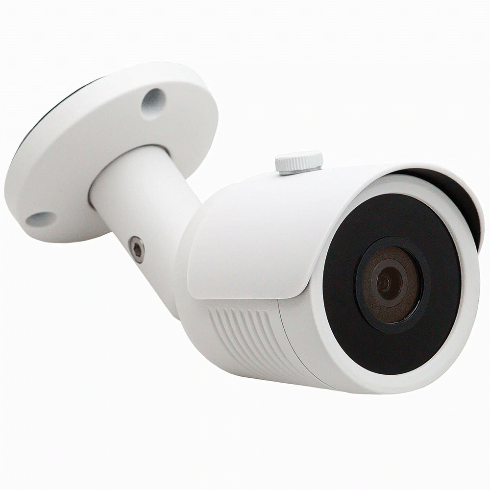 T-Cam DVR 5008 HD valvontakamerapaketti 8 kameralla, valkoinen/musta