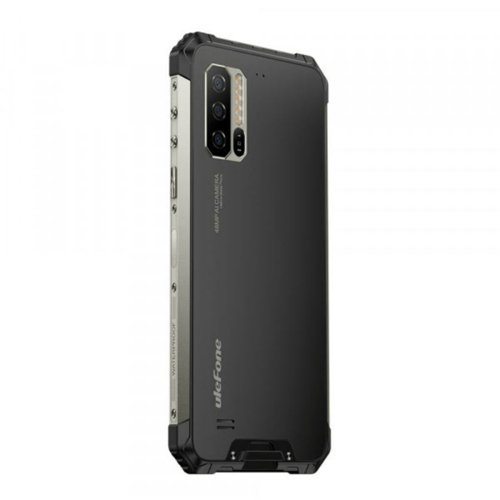Ulefone Armor 7, 8 GB+128GB Iskunkestävä älypuhelin, musta