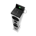 Bluetoothkauitin Torni 5, 2.1 60W, fm radio, led kosketusnäyttö, valkoinen
