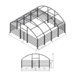 Ranch Farmer 8 x 8 x 4 m 900g karjateltta