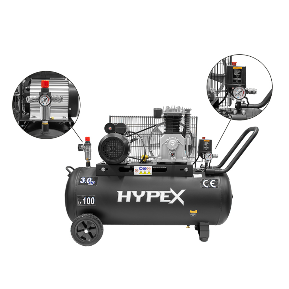Hypex KOMPRESSORI 200L/680L/5,5HP/400V
