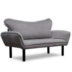 Chic Home Chloe 2-istuttava vuodesohva 140 cm, harmaa