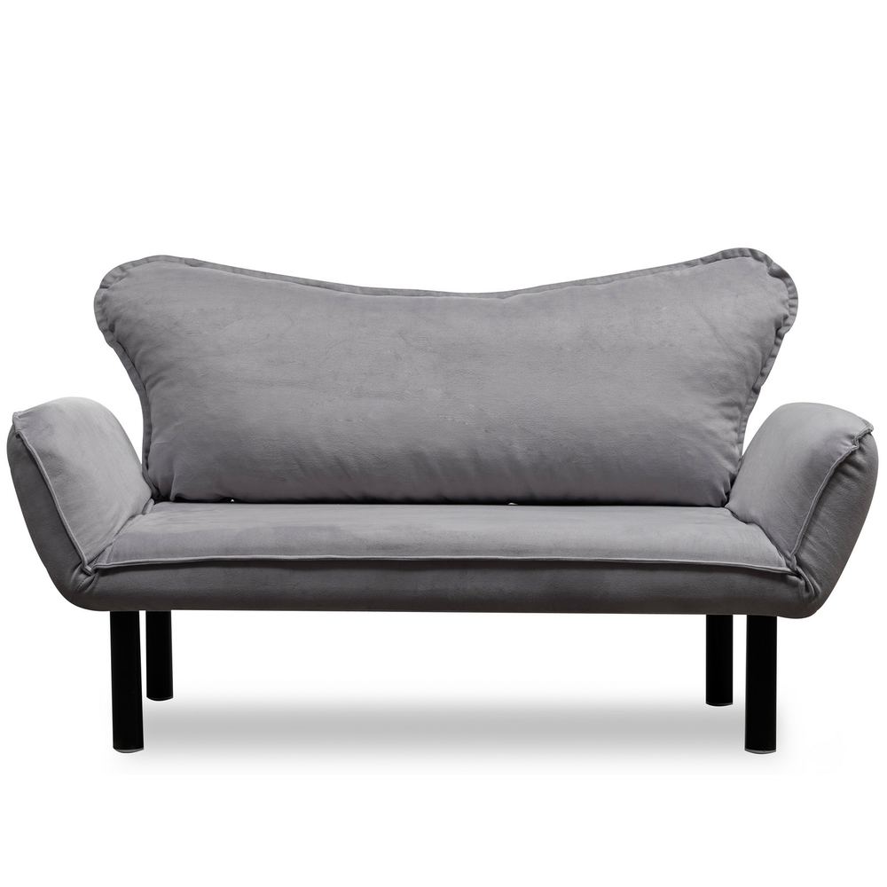 Chic Home Chloe 2-istuttava vuodesohva 140 cm, harmaa