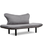 Chic Home Chloe 2-istuttava vuodesohva 140 cm, harmaa