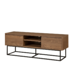 Chic Home Ronja TV-taso 140 cm, ruskea/musta