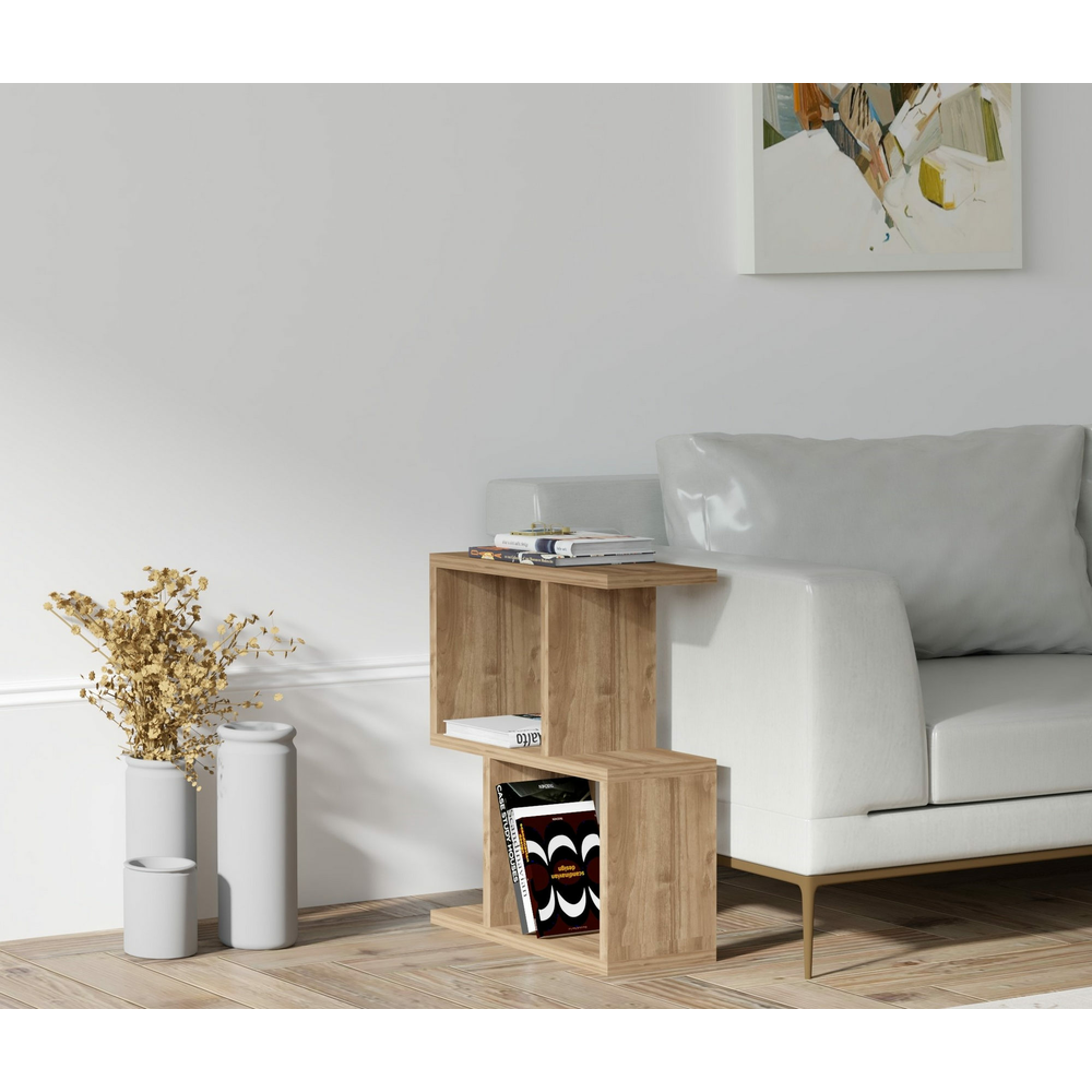 Chic Home Zea sivupöytä 17x45xK51 cm, ruskea