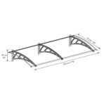 Palram - Canopia NEO 2360 ovikatos