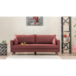 Chic Home Bea 3-istuttava sohva 208 cm, punainen