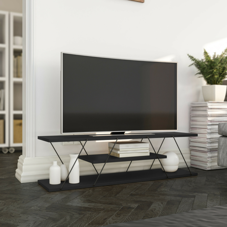 Chic Home Carita TV-taso 120 cm, antrasiitti