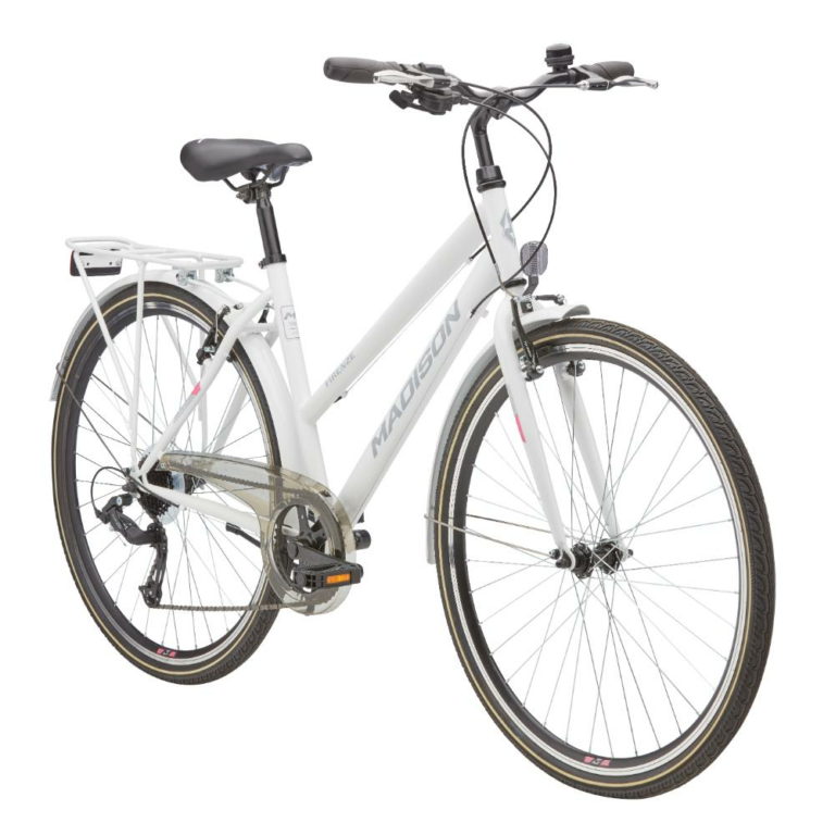 Madison Firenze 28" naisten citypyörä 7V valkoinen 48 cm