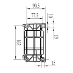 Ducar DH225 6.4HP irtomoottori, bensa