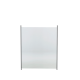 HORTUS Lasipaneeli alumiinitolpille, 100 x 80 cm, kirkas lasi